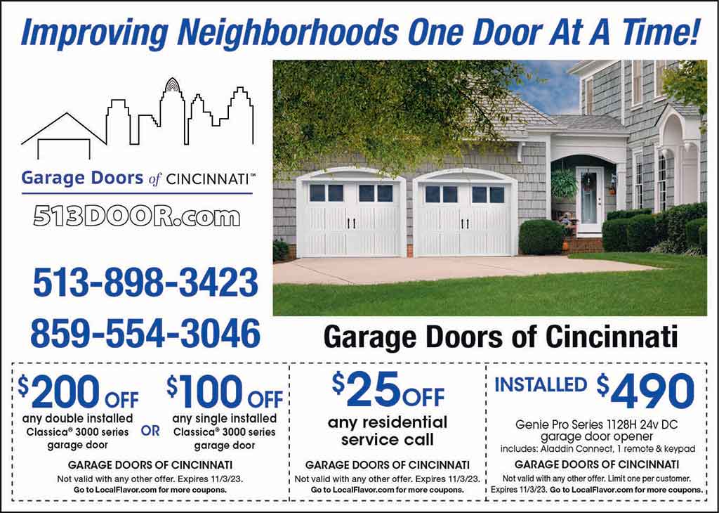 Garage Door Specials Garage Doors of Cincinnati Loveland, OH