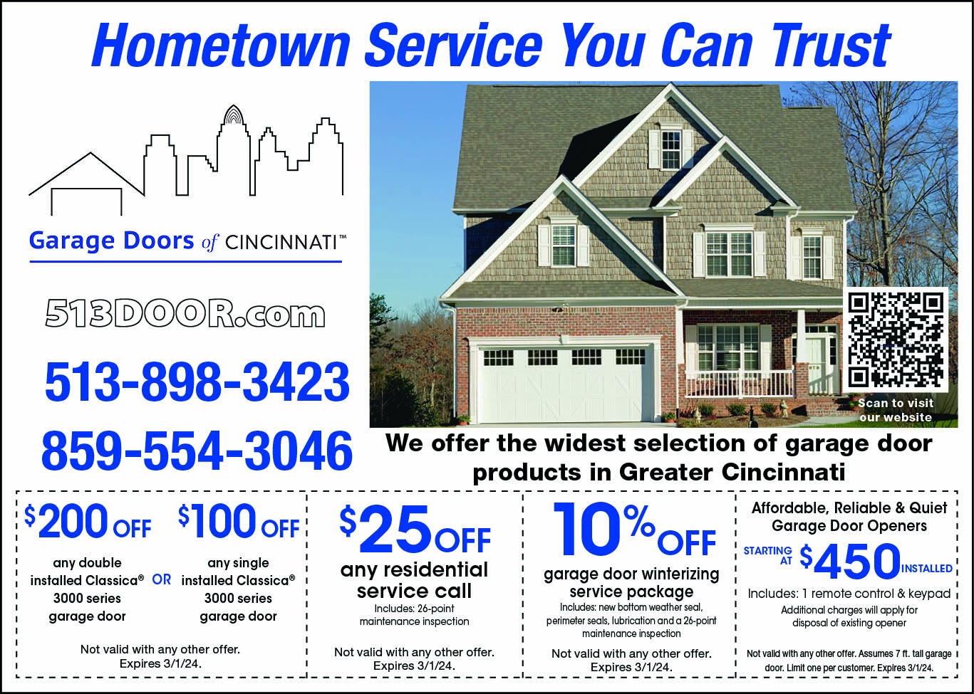 Garage Door Specials Garage Doors of Cincinnati Garage Door Deals